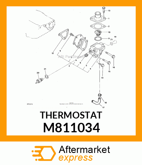 THERMOSTAT, 71 M811034