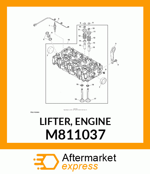 LIFTER, ENGINE M811037