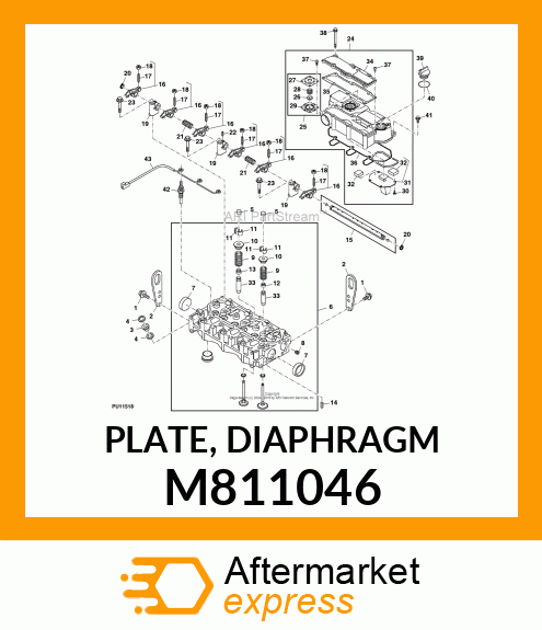 PLATE, DIAPHRAGM M811046