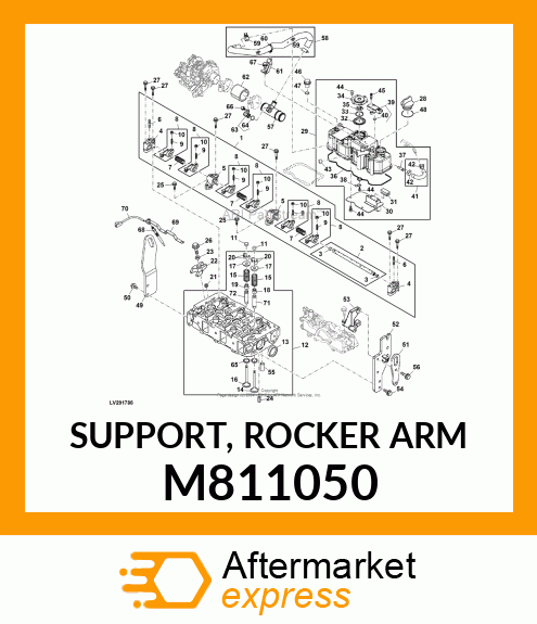 SUPPORT, ROCKER ARM M811050