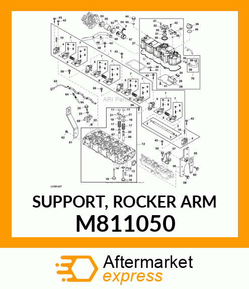 SUPPORT, ROCKER ARM M811050