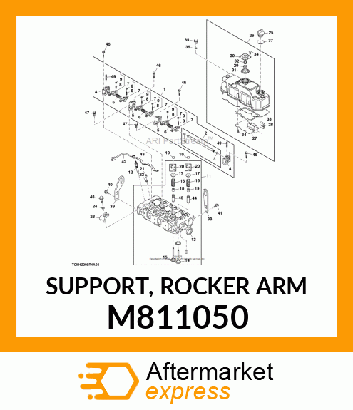 SUPPORT, ROCKER ARM M811050