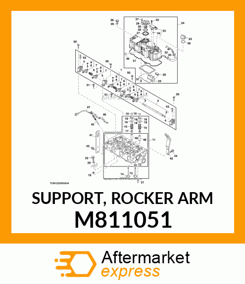 SUPPORT, ROCKER ARM M811051