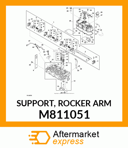 SUPPORT, ROCKER ARM M811051