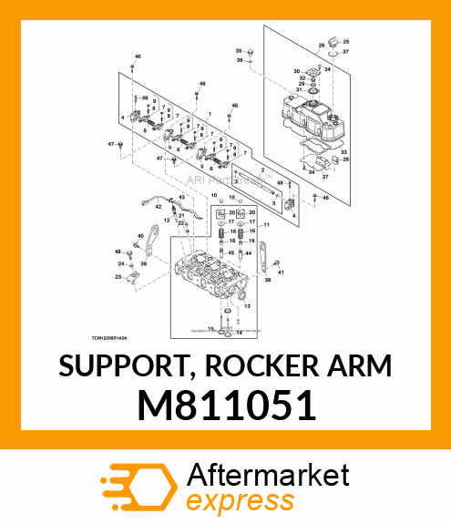 SUPPORT, ROCKER ARM M811051