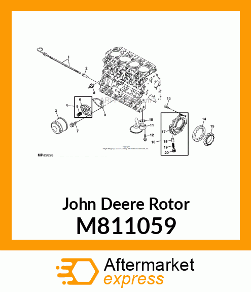 ROTOR, INNER M811059