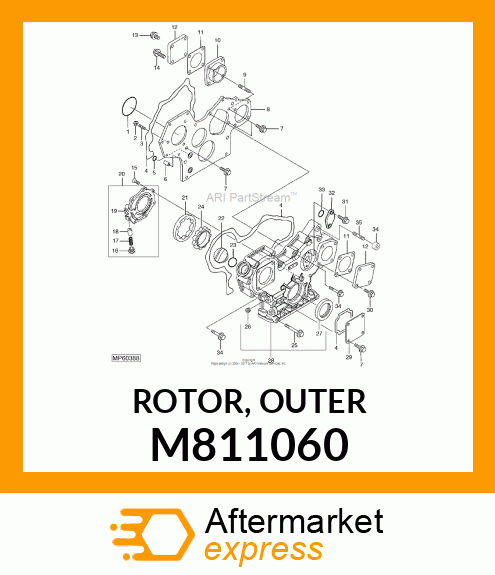 ROTOR, OUTER M811060