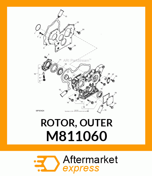 ROTOR, OUTER M811060