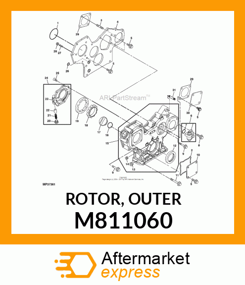 ROTOR, OUTER M811060