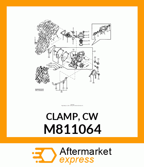 CLAMP, CW M811064