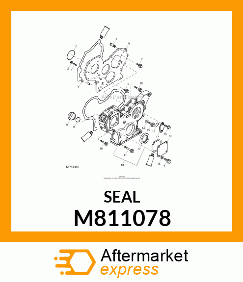 SEAL, OIL M811078