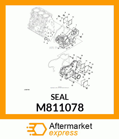 SEAL, OIL M811078