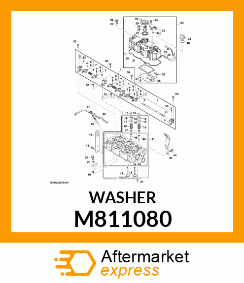 WASHER M811080