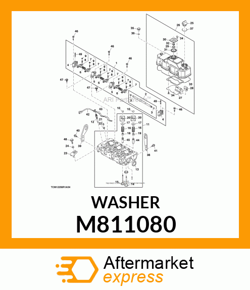 WASHER M811080