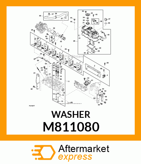 WASHER M811080