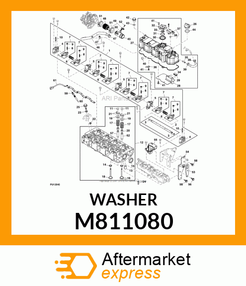 WASHER M811080