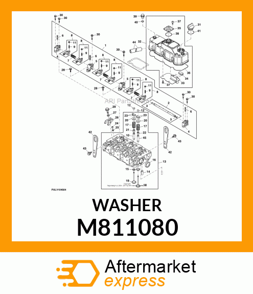 WASHER M811080