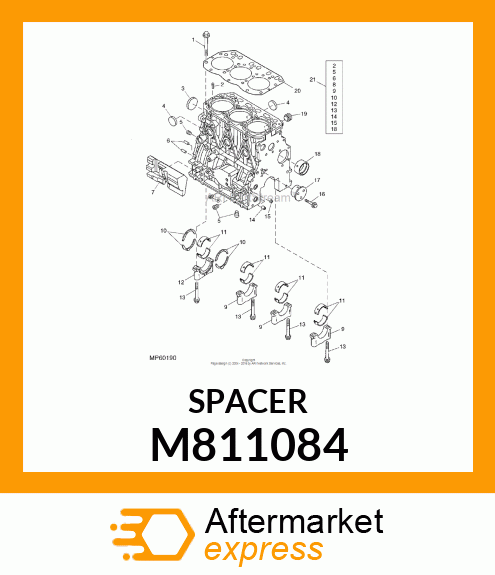 SPACER M811084