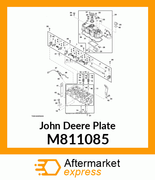 PLATE, BAFFLE M811085