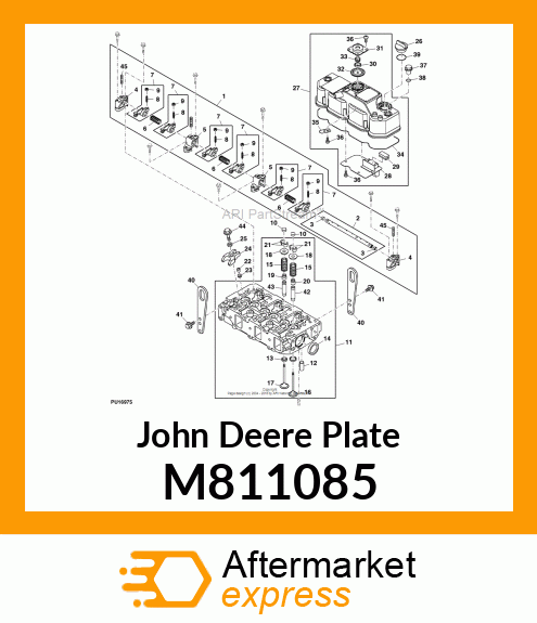 PLATE, BAFFLE M811085