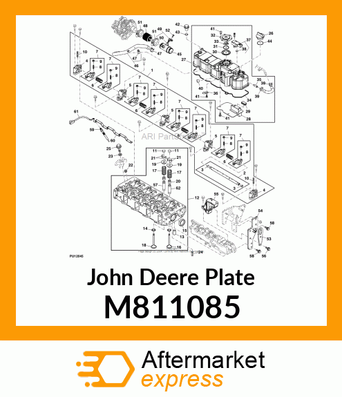 PLATE, BAFFLE M811085