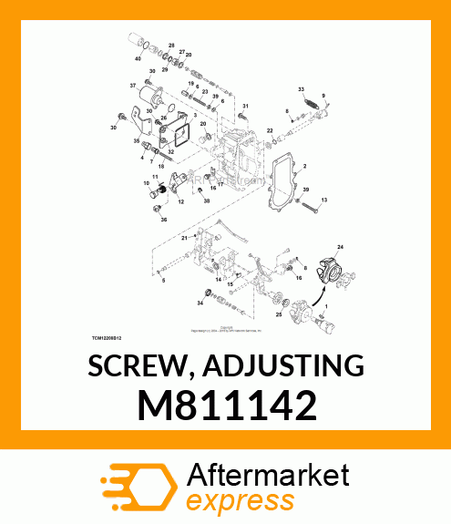 SCREW, ADJUSTING M811142