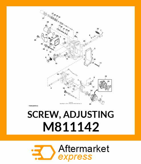 SCREW, ADJUSTING M811142