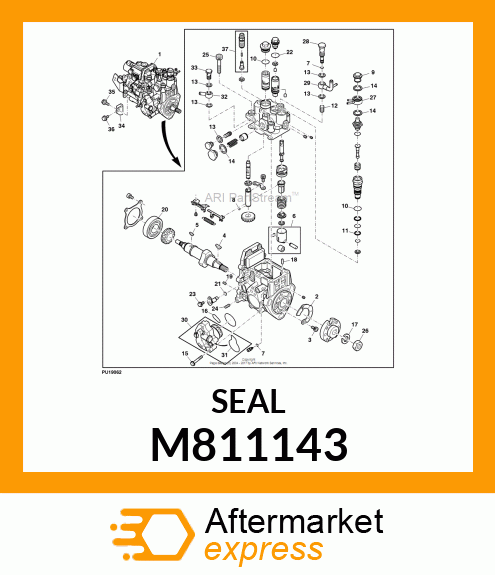 WASHER, SEAL 18 M811143