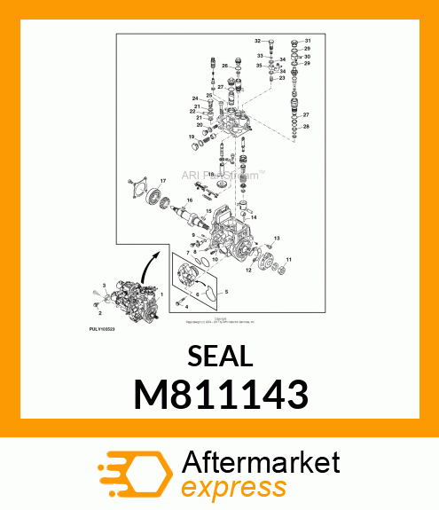 WASHER, SEAL 18 M811143