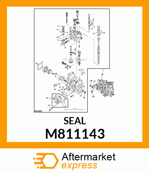 WASHER, SEAL 18 M811143