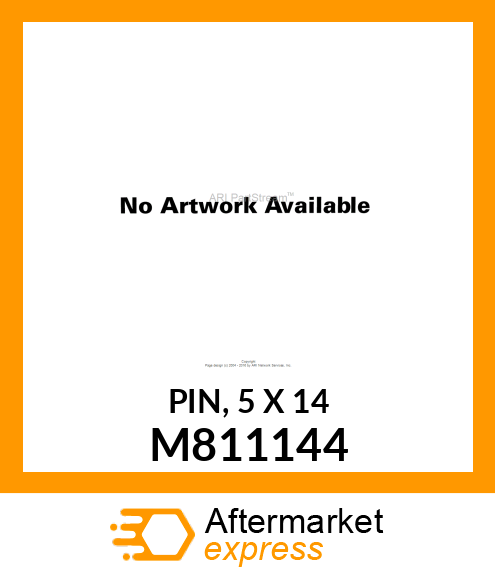 PIN, 5 X 14 M811144