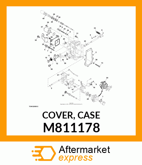 COVER, CASE M811178