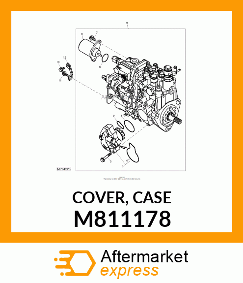 COVER, CASE M811178