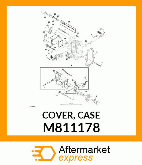 COVER, CASE M811178