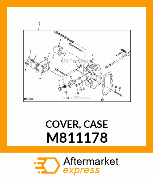 COVER, CASE M811178