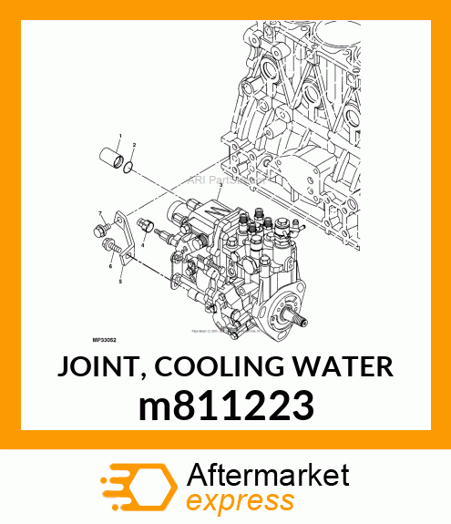 JOINT, COOLING WATER m811223