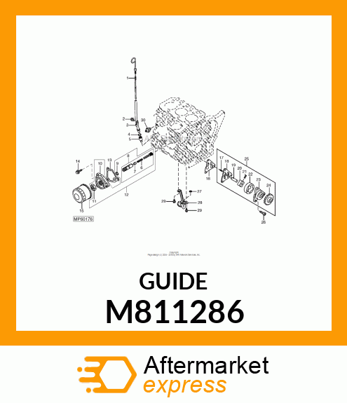 GUIDE, DIPSTICK M811286