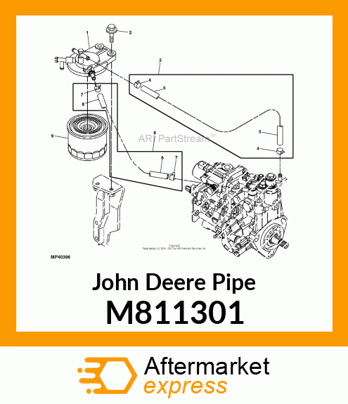 PIPE, FUEL OIL M811301