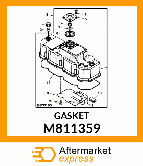 GASKET, COVER M811359