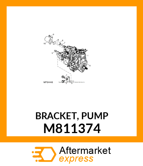 BRACKET, PUMP M811374