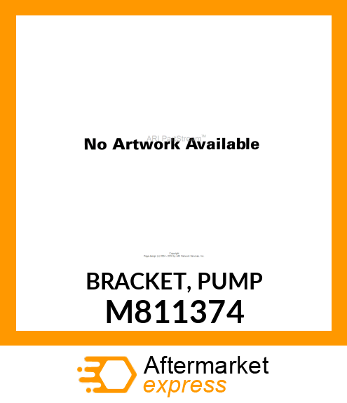 BRACKET, PUMP M811374