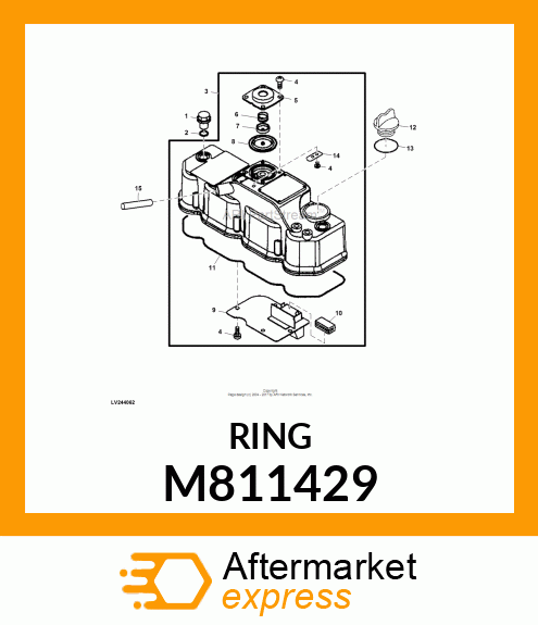 GASKET, COVER M811429