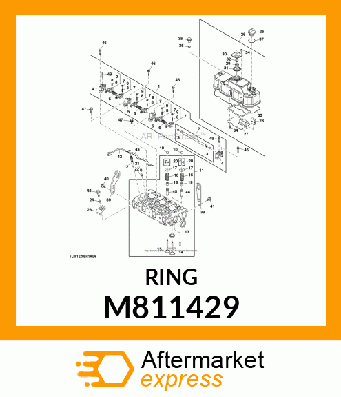 GASKET, COVER M811429