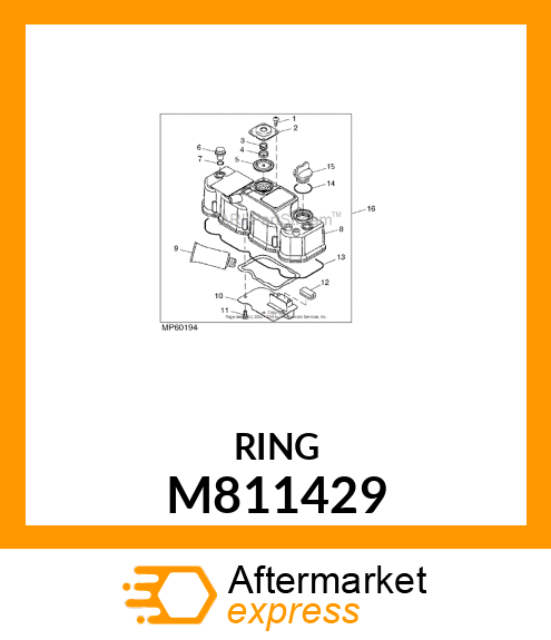 GASKET, COVER M811429