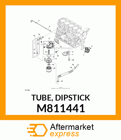 TUBE, DIPSTICK M811441