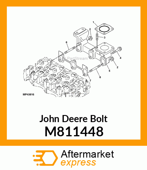 BOLT, BOLT, M8X50 10.9 M811448