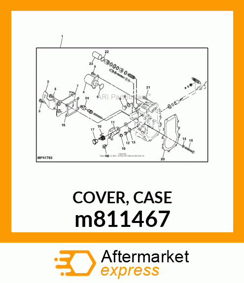 COVER, CASE m811467