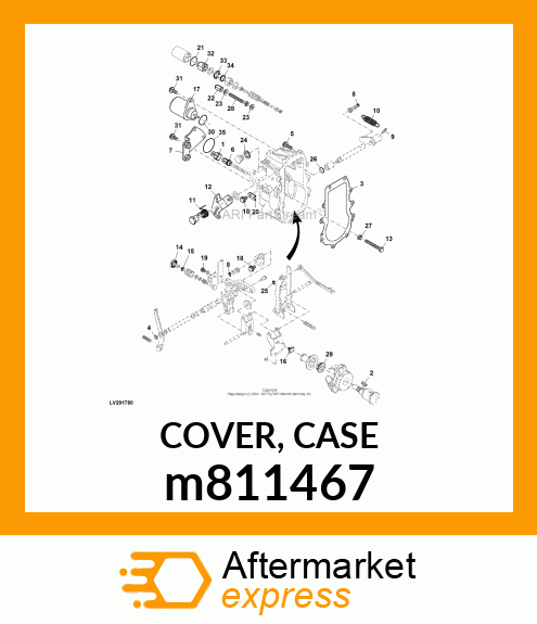 COVER, CASE m811467