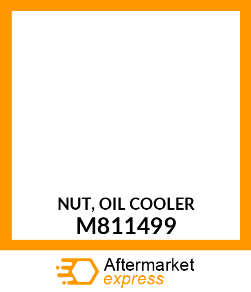 NUT, OIL COOLER M811499