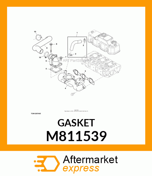 GASKET, MANIFOLD M811539